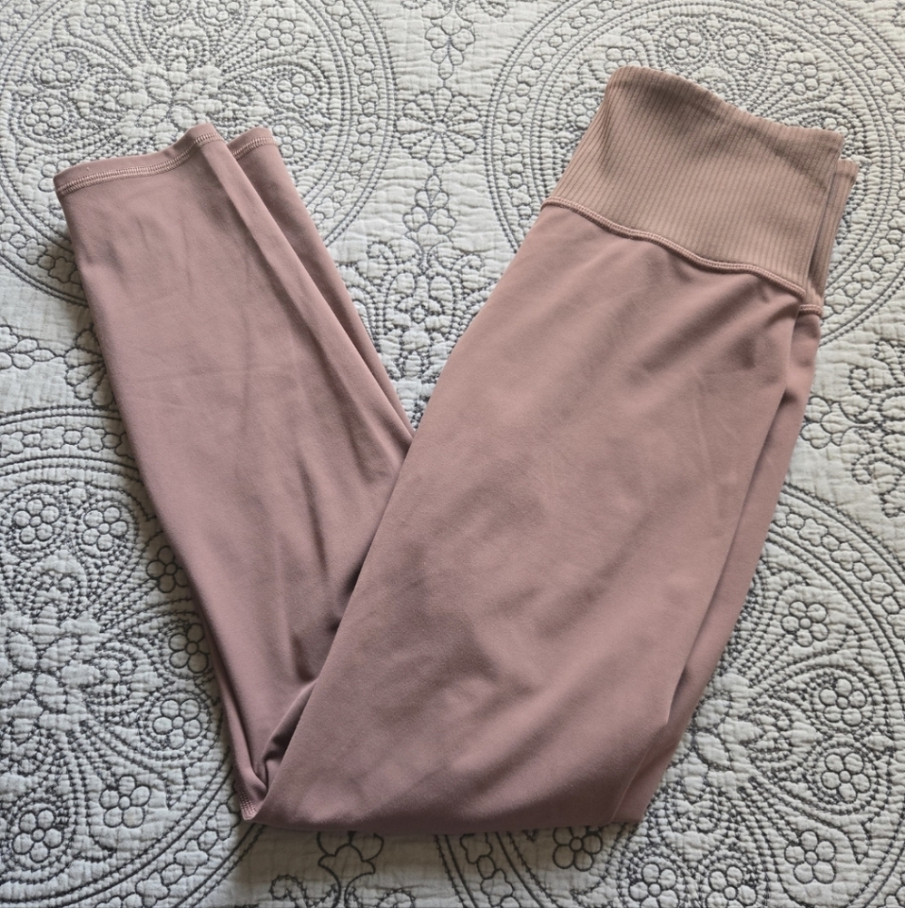 Vuori Rib Studio Leggings Sedona Brown Color Size xsmall
